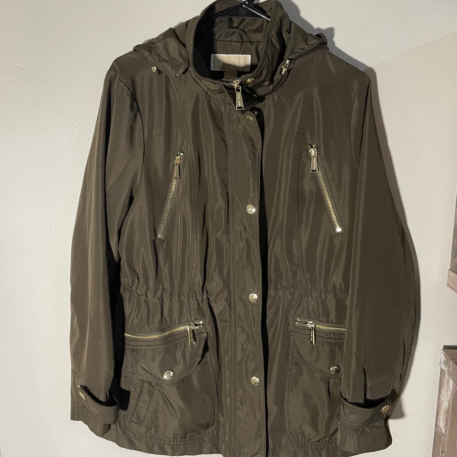 Michael Kors brown anorak woman’s coat size L