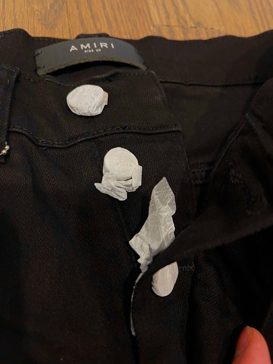 Amiri MX1 Black 29 Skinny Jeans