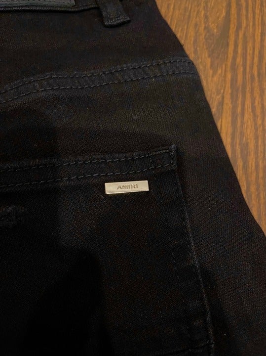 Amiri MX1 Black 29 Skinny Jeans