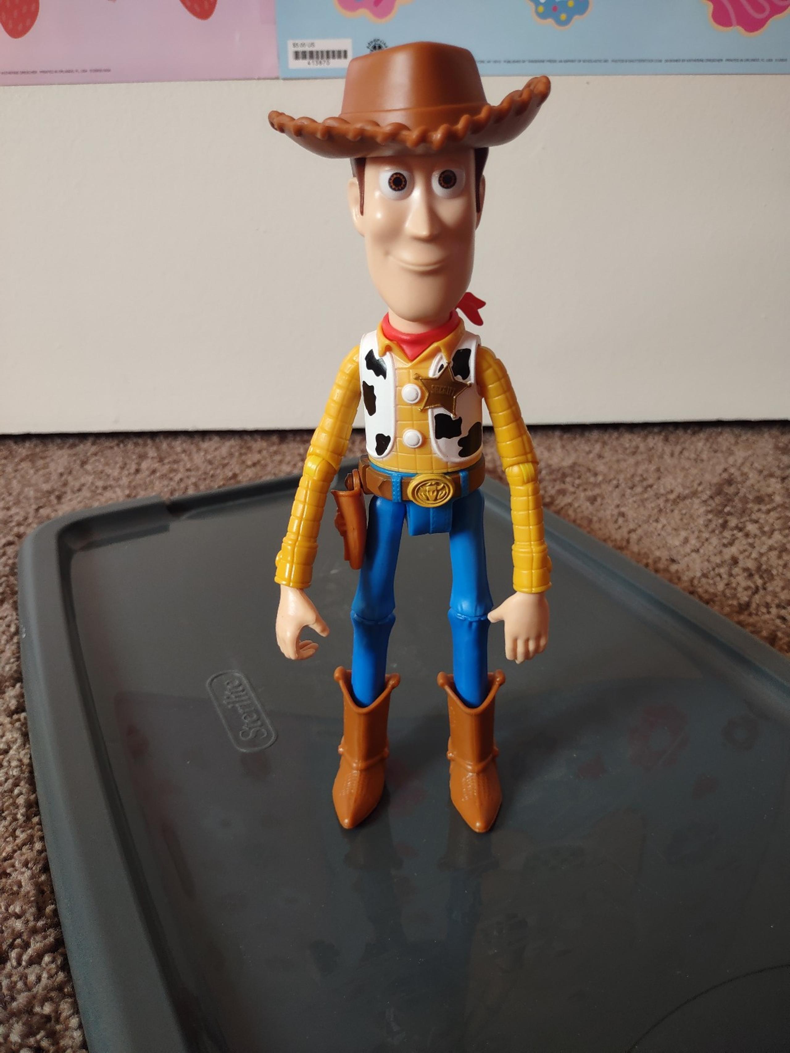 Disney Pixar Toy Story Sheriff Woody 9" Inch Action Figure Mattel