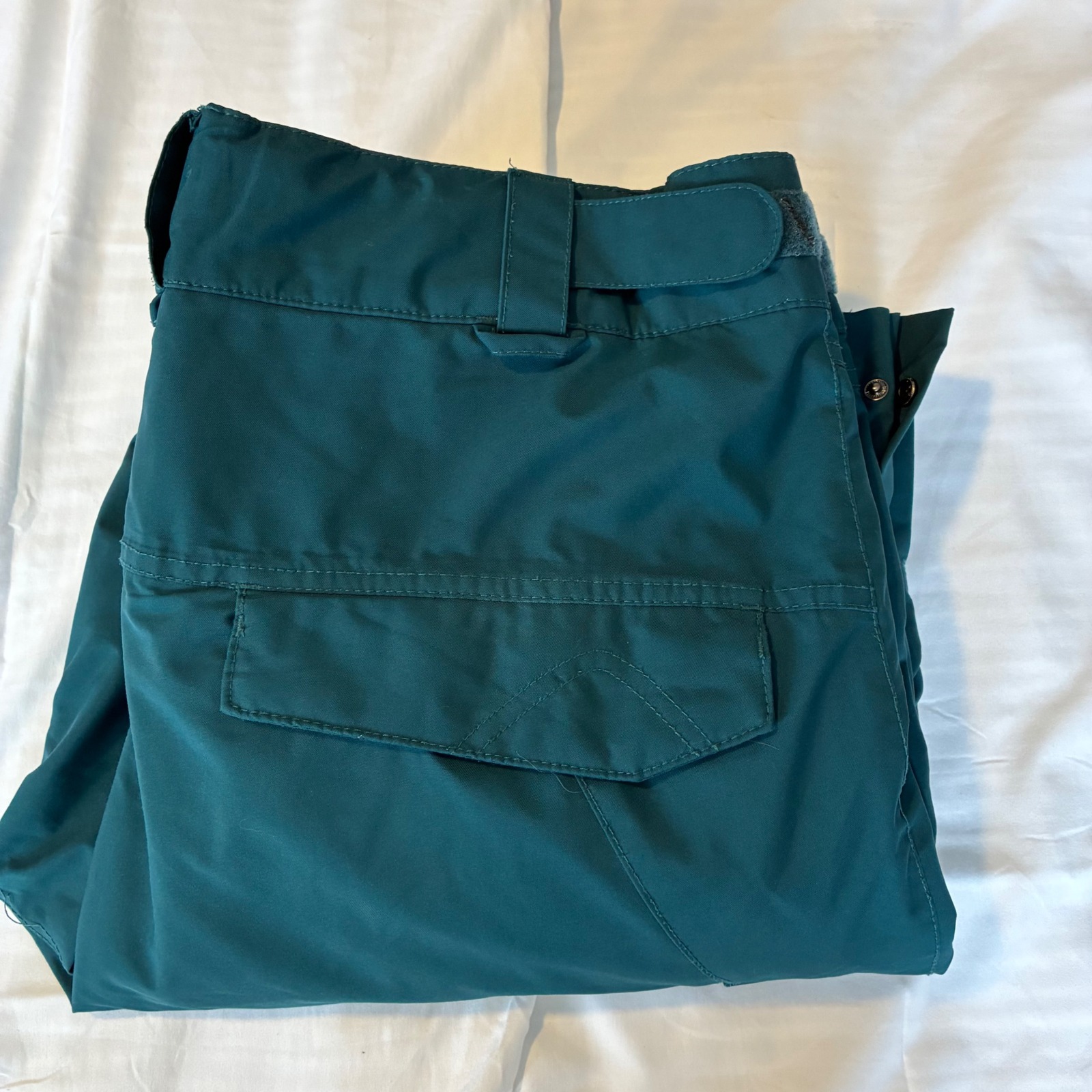 O'Neill Snowboard Ski Fleece Lined Pants Cargo Pockets Green Winter Men's XXL