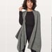 Lululemon Live Freely Wrap Black Angel Wing OS