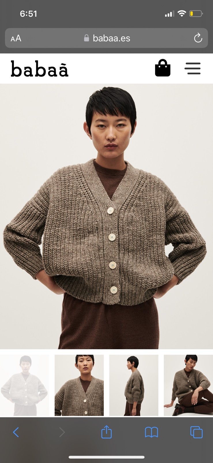 Babaa No19 cardigan