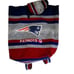 PATRIOTS Football Mexican Blanket Embroidered Backpack Bag Red White Blue