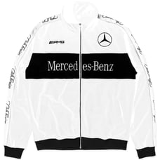 Original White/Black Mercedez Benz Track Suit