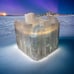 Large Selenite Candle Holder Tealight Votive Mineral Crystal Witchy Bohemian