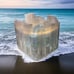 Large Selenite Candle Holder Tealight Votive Mineral Crystal Witchy Bohemian