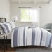 Madison Park Allegany 3 Piece Jacquard Duvet Cover Set , Full/Queen NEW