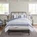 Madison Park Allegany 3 Piece Jacquard Duvet Cover Set , Full/Queen NEW