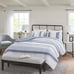Madison Park Allegany 3 Piece Jacquard Duvet Cover Set , Full/Queen NEW