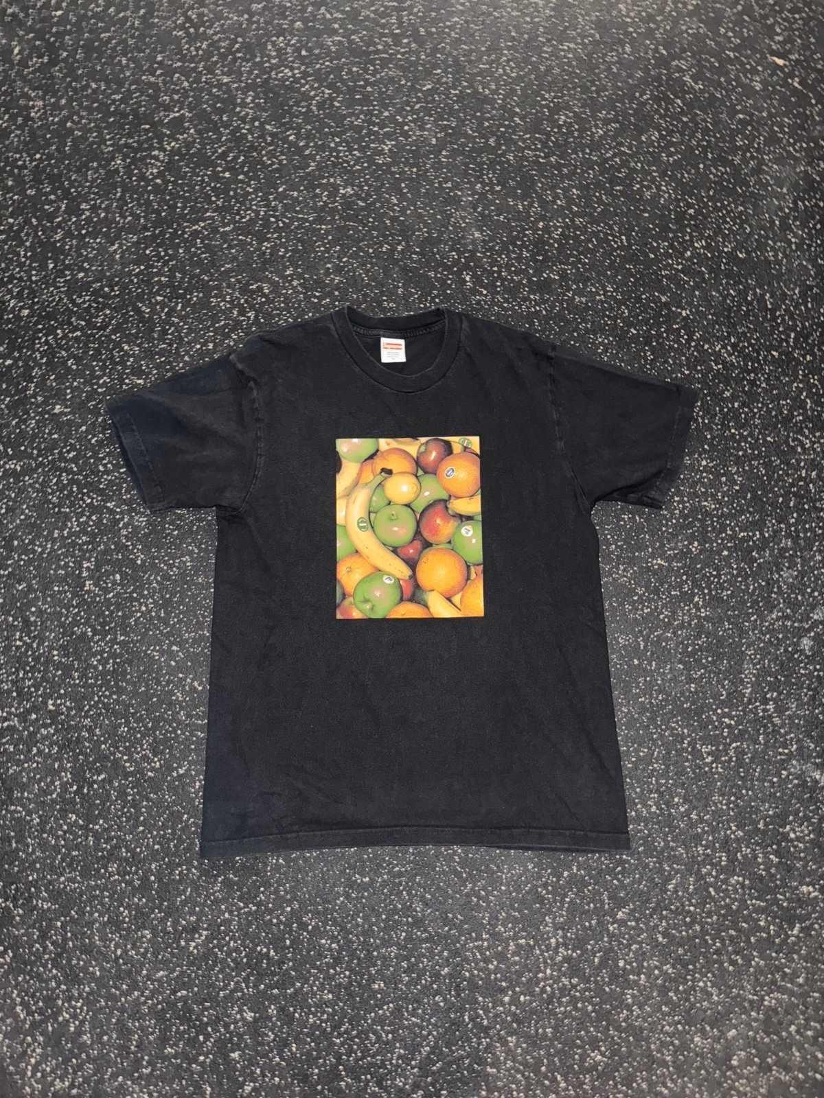 Supreme Fruit Tee Black SS19 Graphic T-Shirt Men’s Size Medium Streetwear Hype