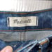MADEWELL High Rise Slim Fit Boyjean Size 24 Boyfriend Jeans