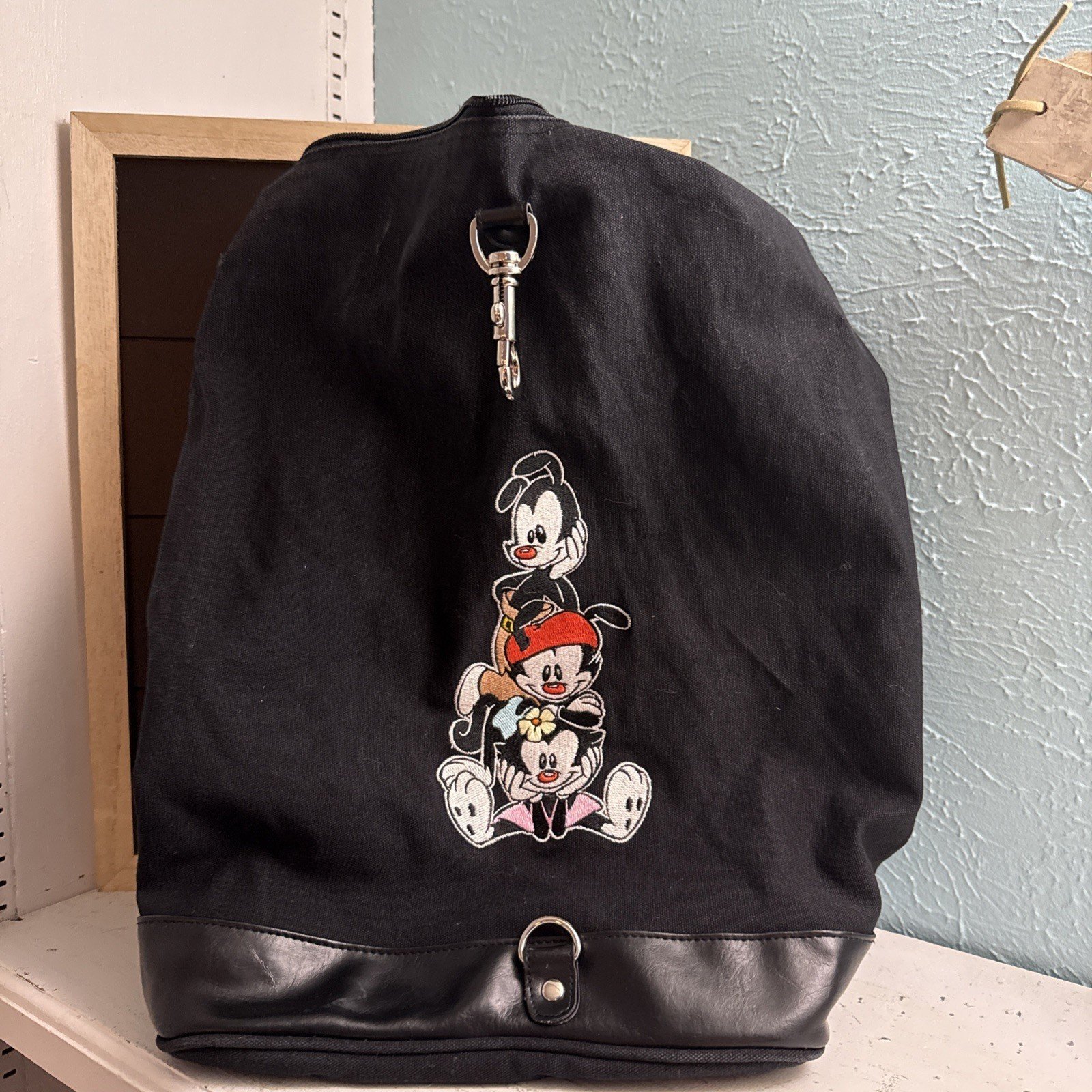Warner Bros Animaniacs Vintage 1994 Looney Tunes Classic Shoulder Bag Backpack