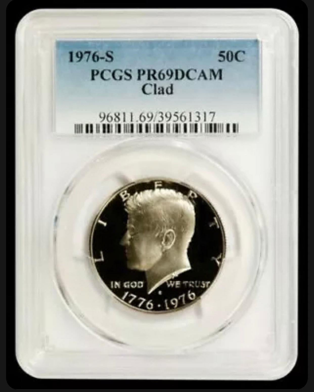 1976-S PCGS Kennedy Half Dollar Charity Sale