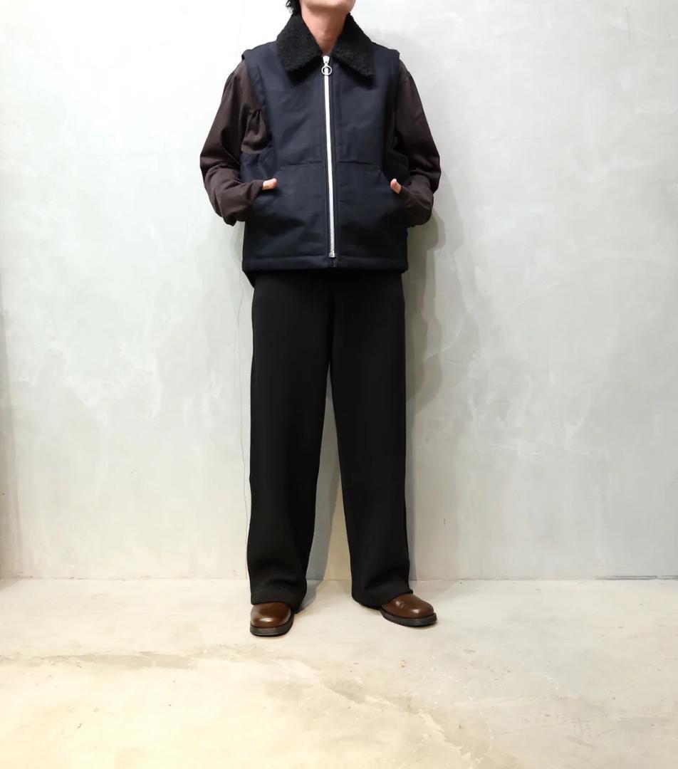 Our Legacy - Grizzly Vest Black Highland Cotton