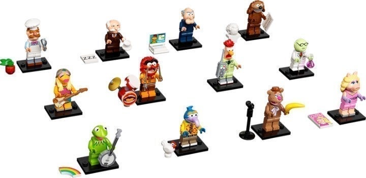 Complete Set of 12 LEGO 71033 Muppets Series Collectible Minifigures *UNOPENED*