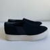 Vince Warren Platform Slip on Suede Sneaker Black Size 7