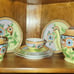 Set Vintage TT TAKITO Lusterware Hand Painted 9pc TEA SET