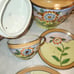 Set Vintage TT TAKITO Lusterware Hand Painted 9pc TEA SET