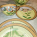 Set Vintage TT TAKITO Lusterware Hand Painted 9pc TEA SET