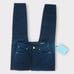 NWT Goldsign The High Rise Jeans Womens 24 Black Slatert Button Fly Ankle Leg
