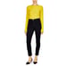 NWT Goldsign The High Rise Jeans Womens 24 Black Slatert Button Fly Ankle Leg