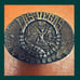 Vintage Las Vegas brass buckle