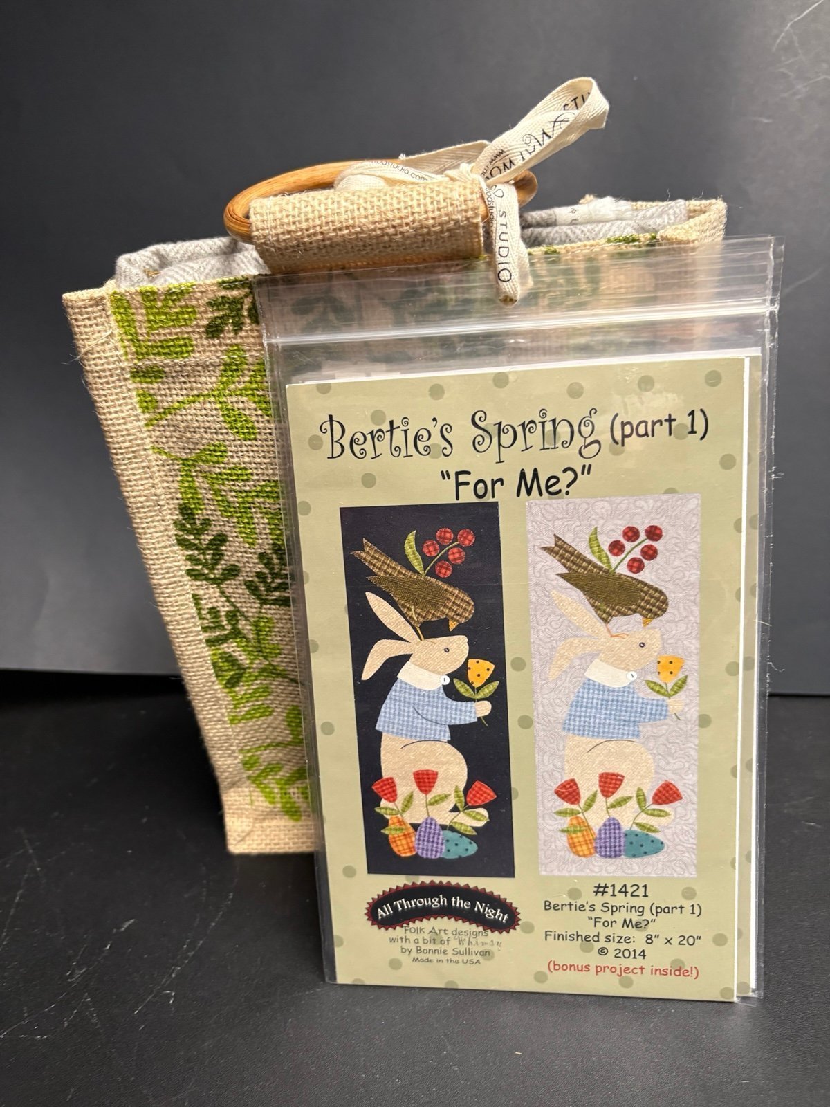 Bertie’s Wall Hanging Wool Appliqué Quilt Kit