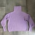 Superdown Frankie Knit Sweater lavender purple XS