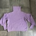 Superdown Frankie Knit Sweater lavender purple XS