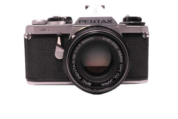 Pentax ME 35mm film camera with 50mm f1.7 SMC lens