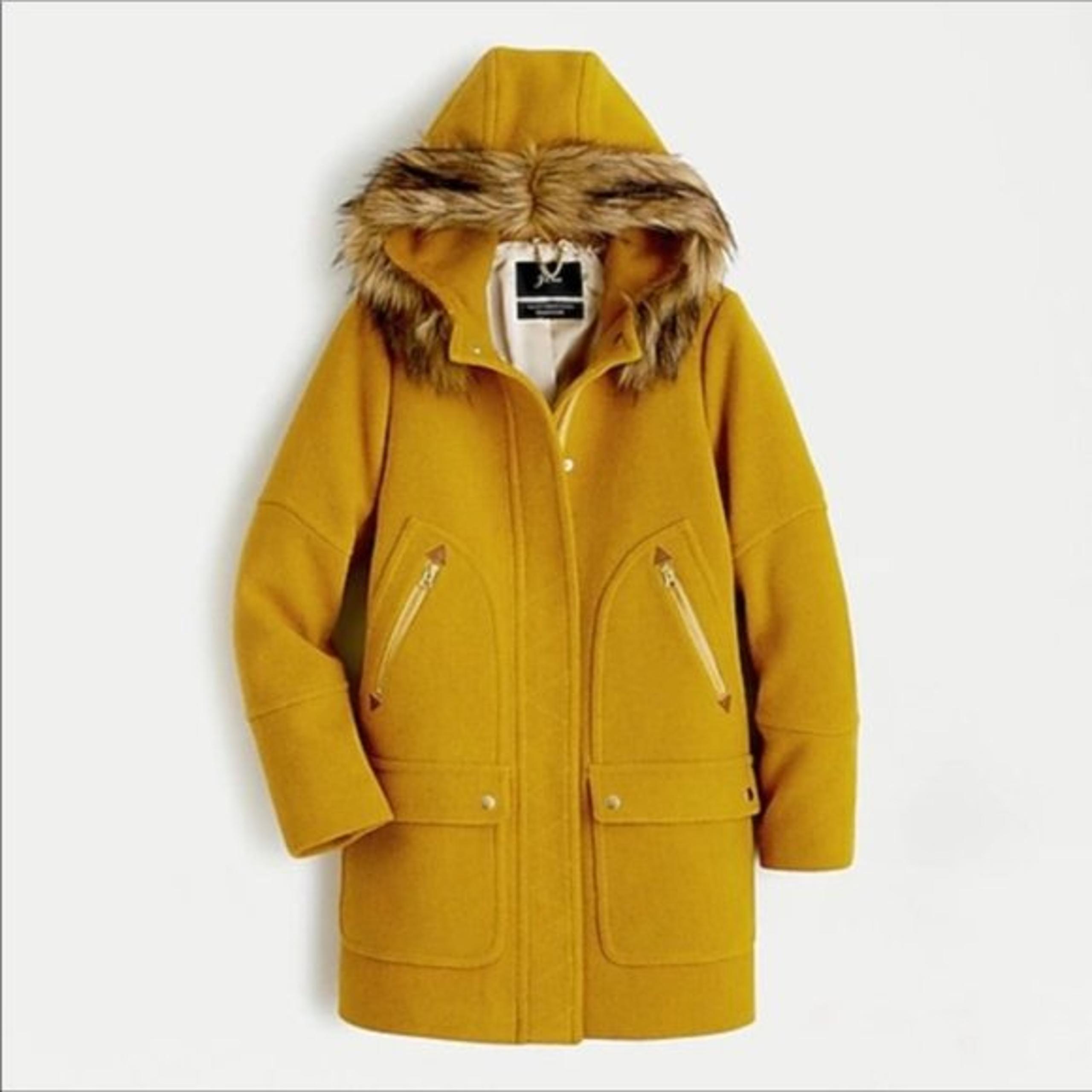 NWT. J. Crew Chateau Parka Size 4