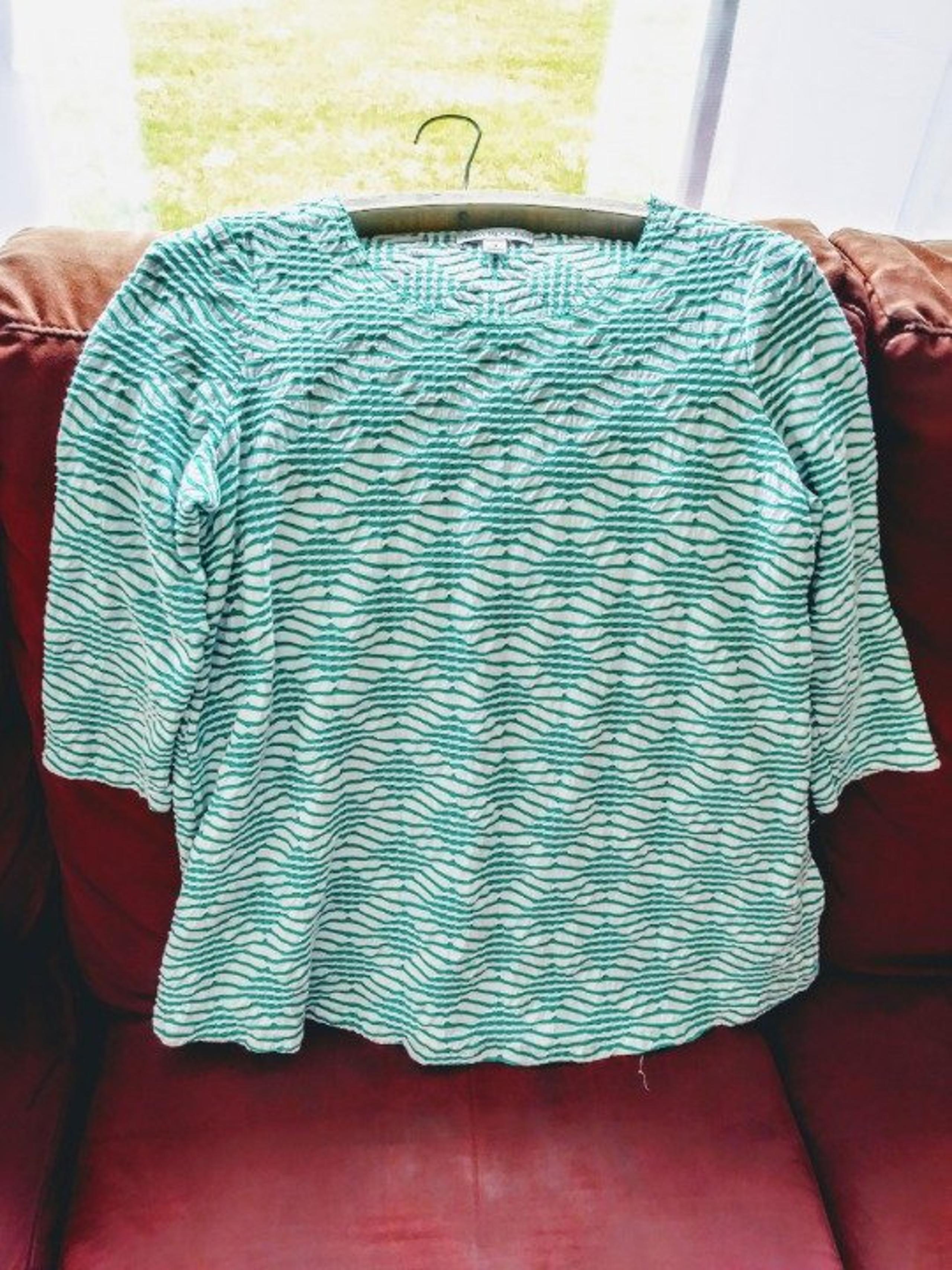 Women's Kim Rogers Acqua Knit top