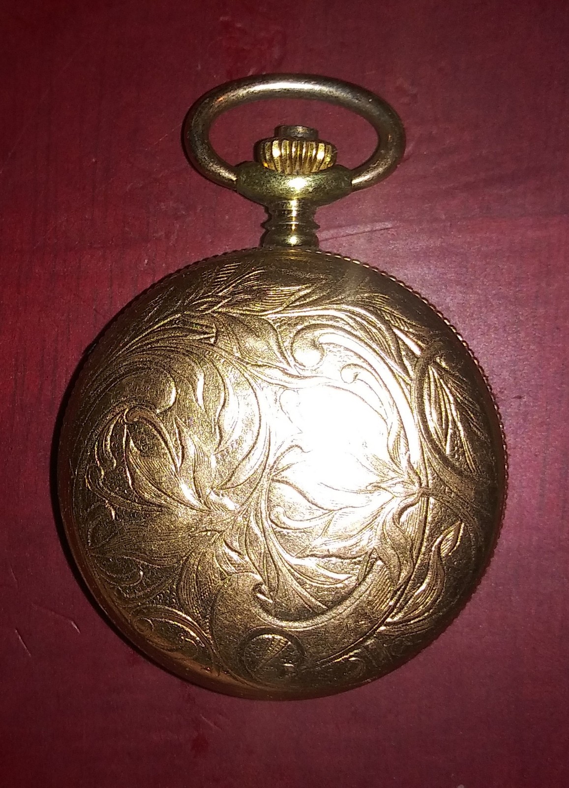 Caravelle Pocket Watch by Bulova/Swiss Made Gold Pocketwatch