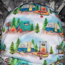 Camping cloth diaper