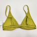 L*Space Millie Bikini Top In Apple Green/Yellow Size Small NWT
