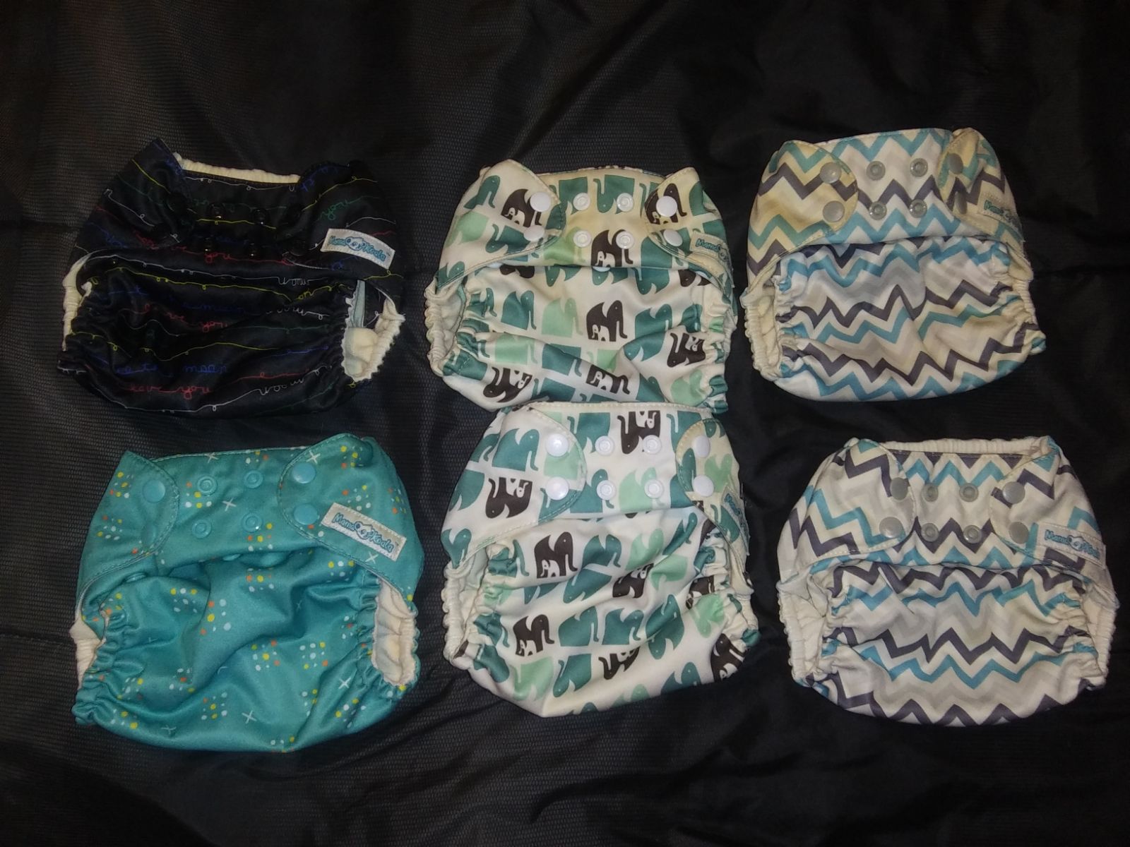 6 Mama Koala Pocket Diapers