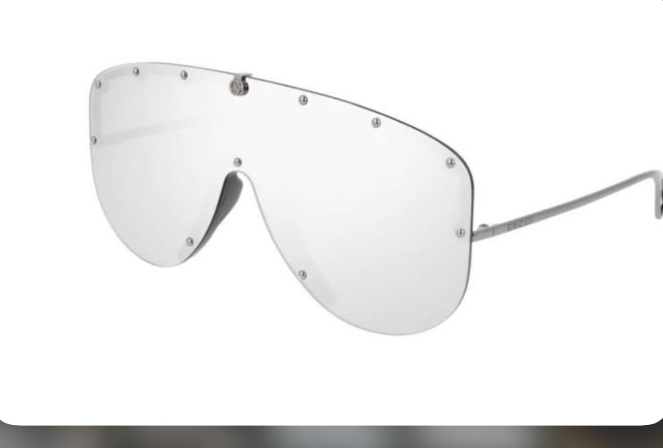 Sunglasses Gucci GG0667S Men's Sunglasses Silver/Silver 99/1/140