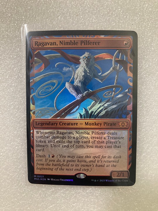 Magic 2023 MTG MUL 021 FOIL Ragavan, Nimble Pilferer Multiverse Legends MINT NM