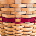 Longaberger Basket Glad Tidings Christmas Collection 1998 Liner Plastic Insert