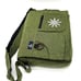 Sun Swirl Embroidered Laptop Messenger Bag