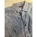 Men's UNTUCKit Dark Blue Palm Leaf Design Short Sleeve Dress Shirt-SIze 2XL