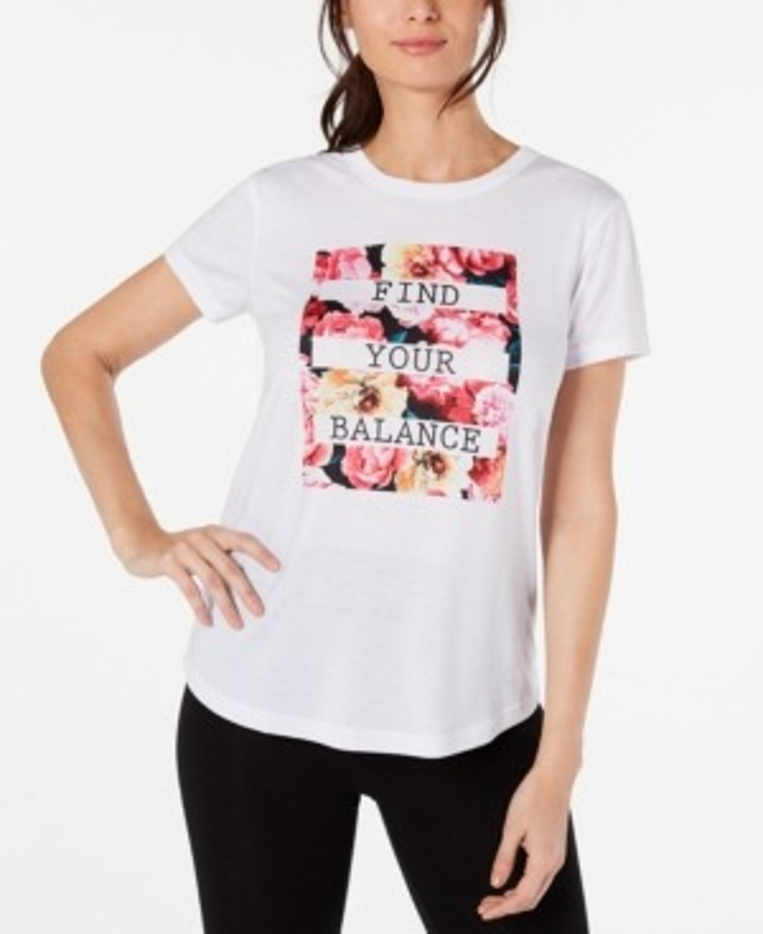Find Your Balance Graphic T- Shirt L