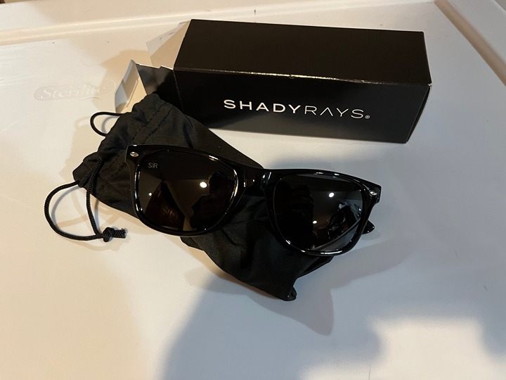 Shady Rays Black Polarized Sunglasses