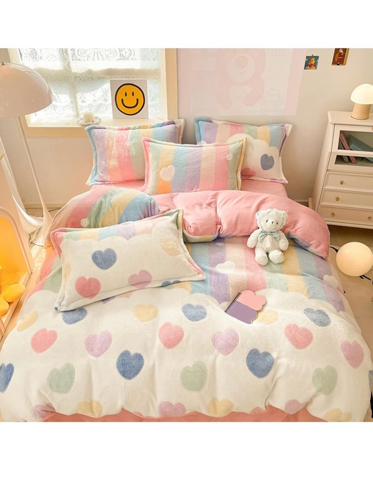 Blue Pink Comforter