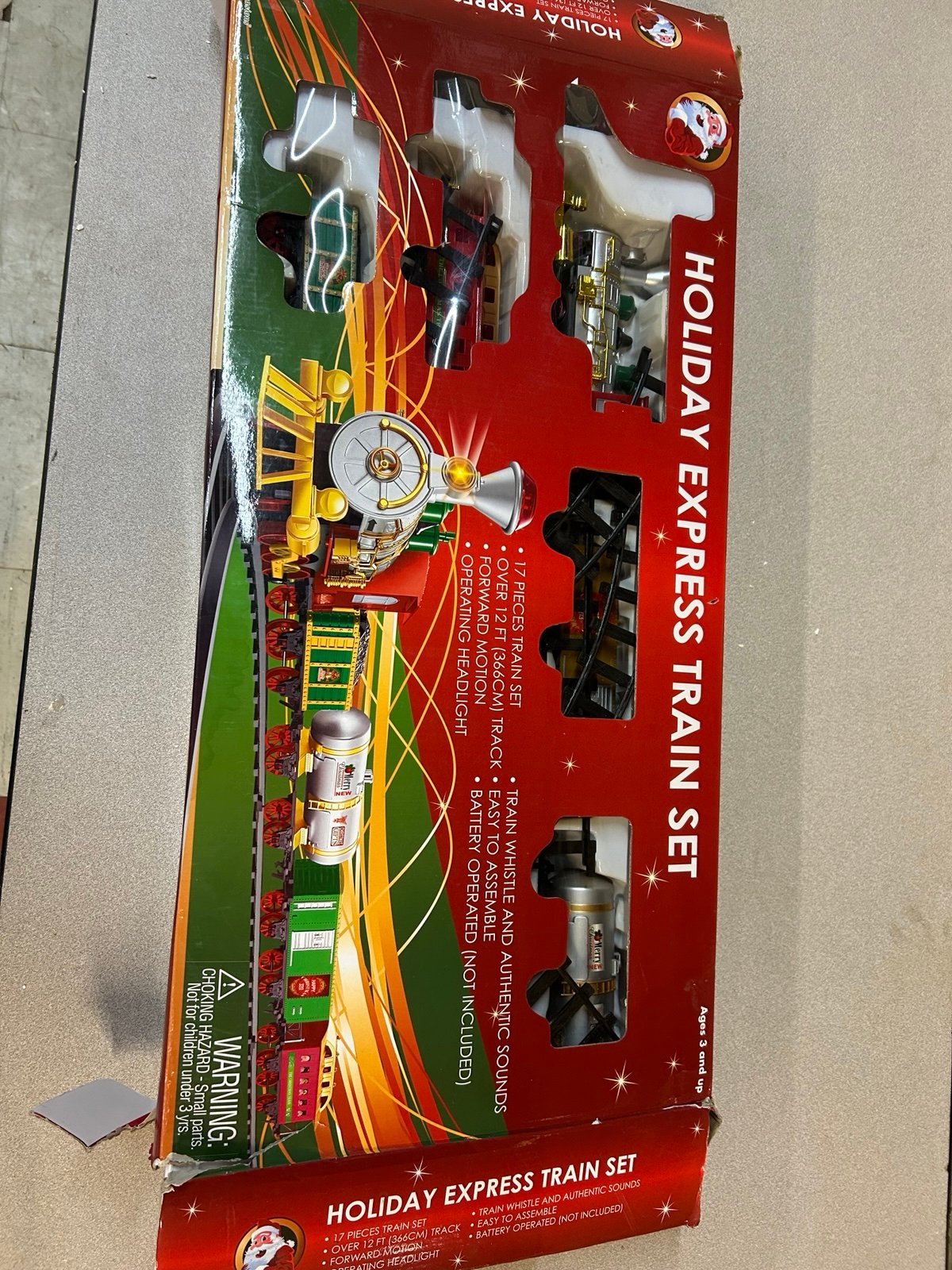 holiday train set