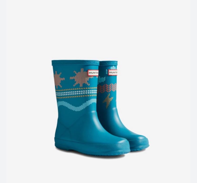 Hunter Original First Classic Weather Print Boot (Toddler/Little Kid)