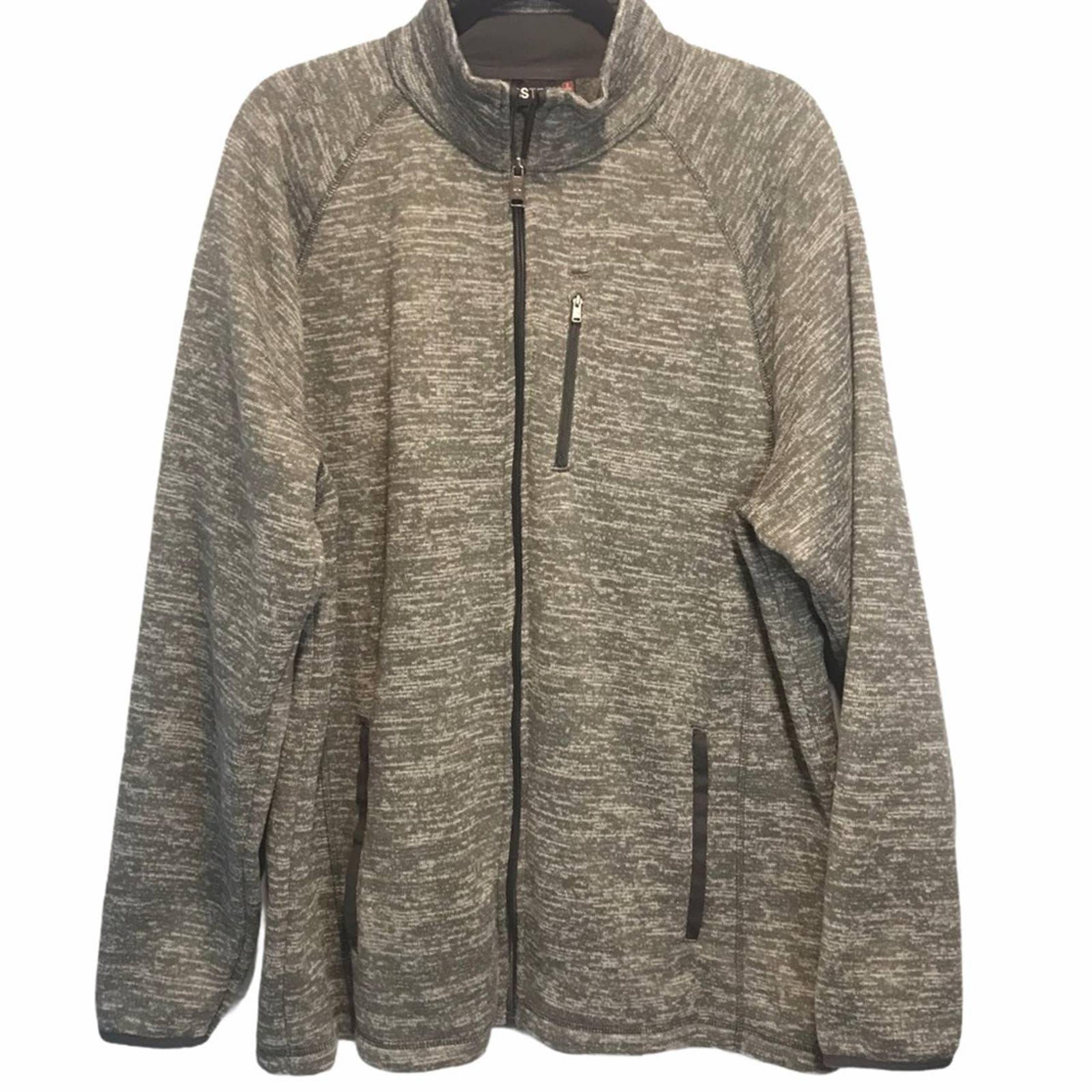 Swiss Tech Fleece Lined Knit Full Zip Jacket