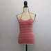 Pink blue stripped halter top