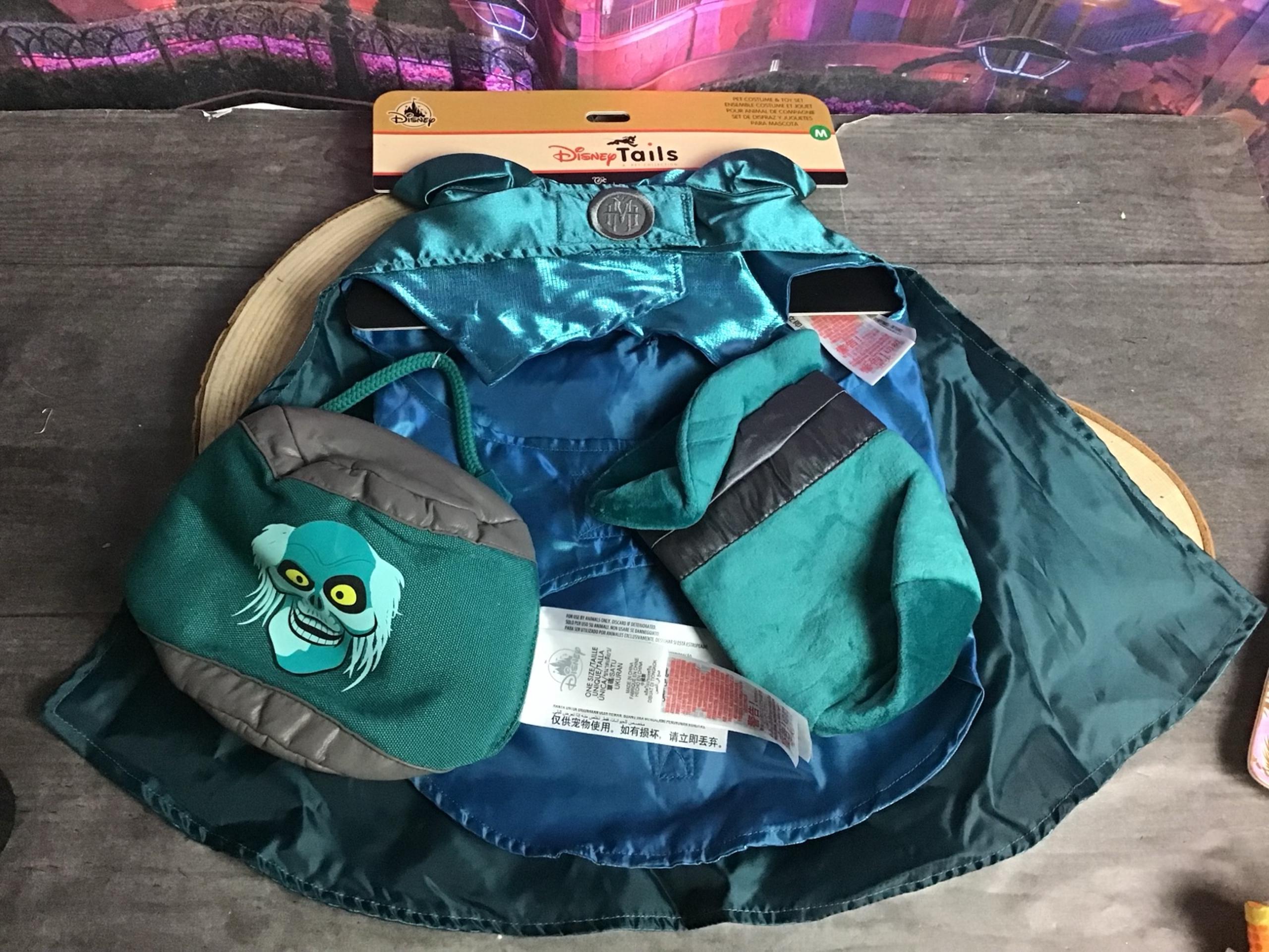 Disney Tails haunted mansion pet costume & toy set size medium
